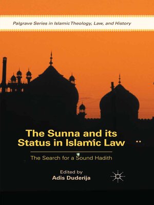 cover image of The Sunna and its Status in Islamic Law